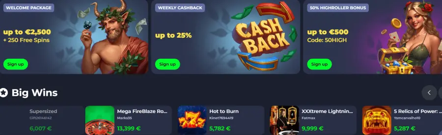 River spin 10 euro gratis